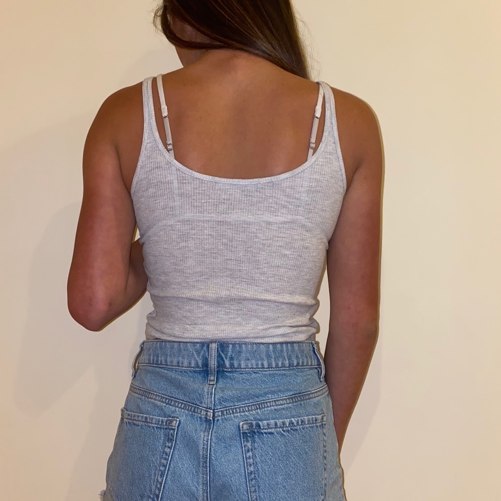 Button Crop Top - Picture 5 of 5
